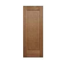 GO-C6 Durable unfinished entry wood door skin design wood grain surface